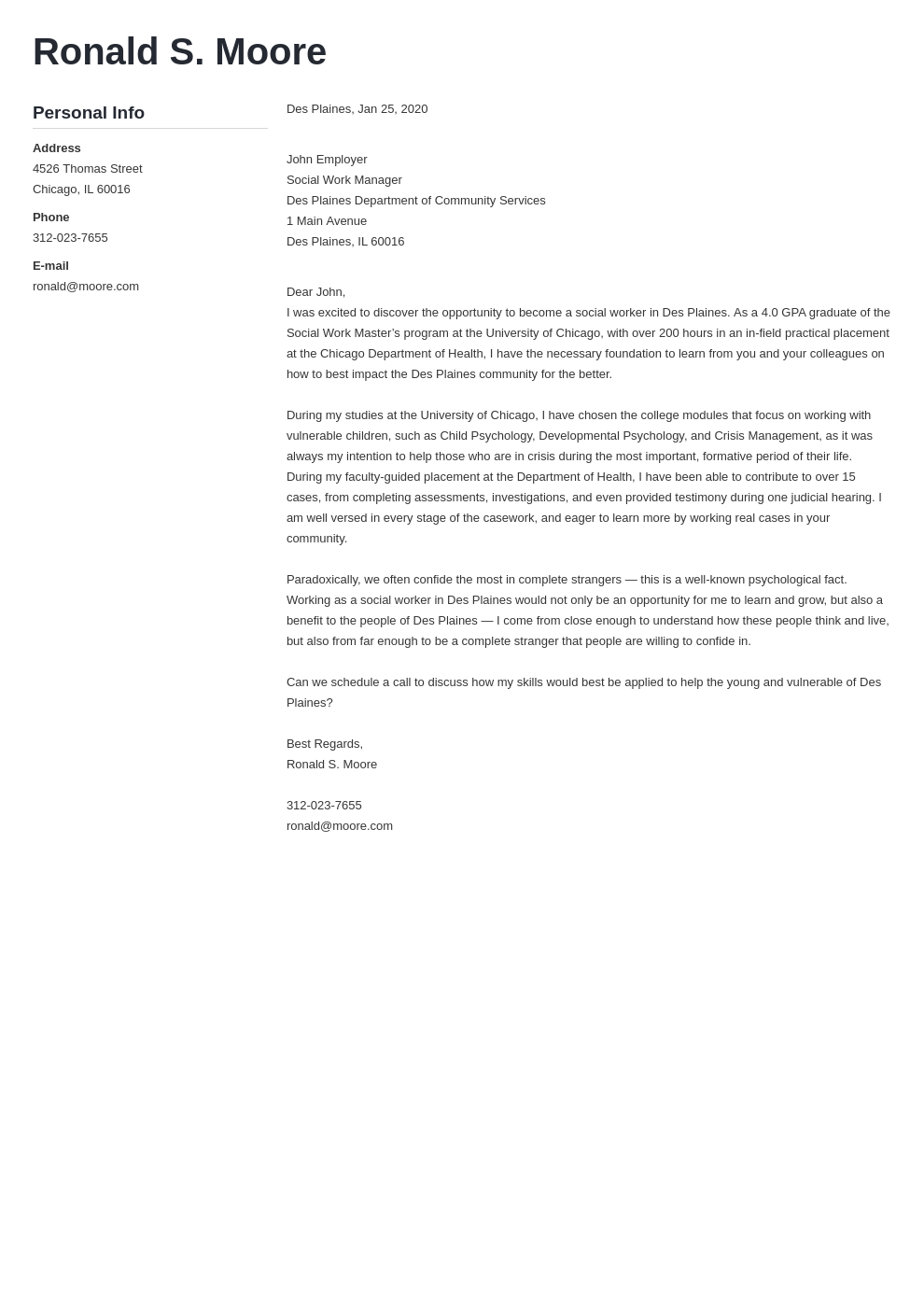 cover letter examples social work template muse