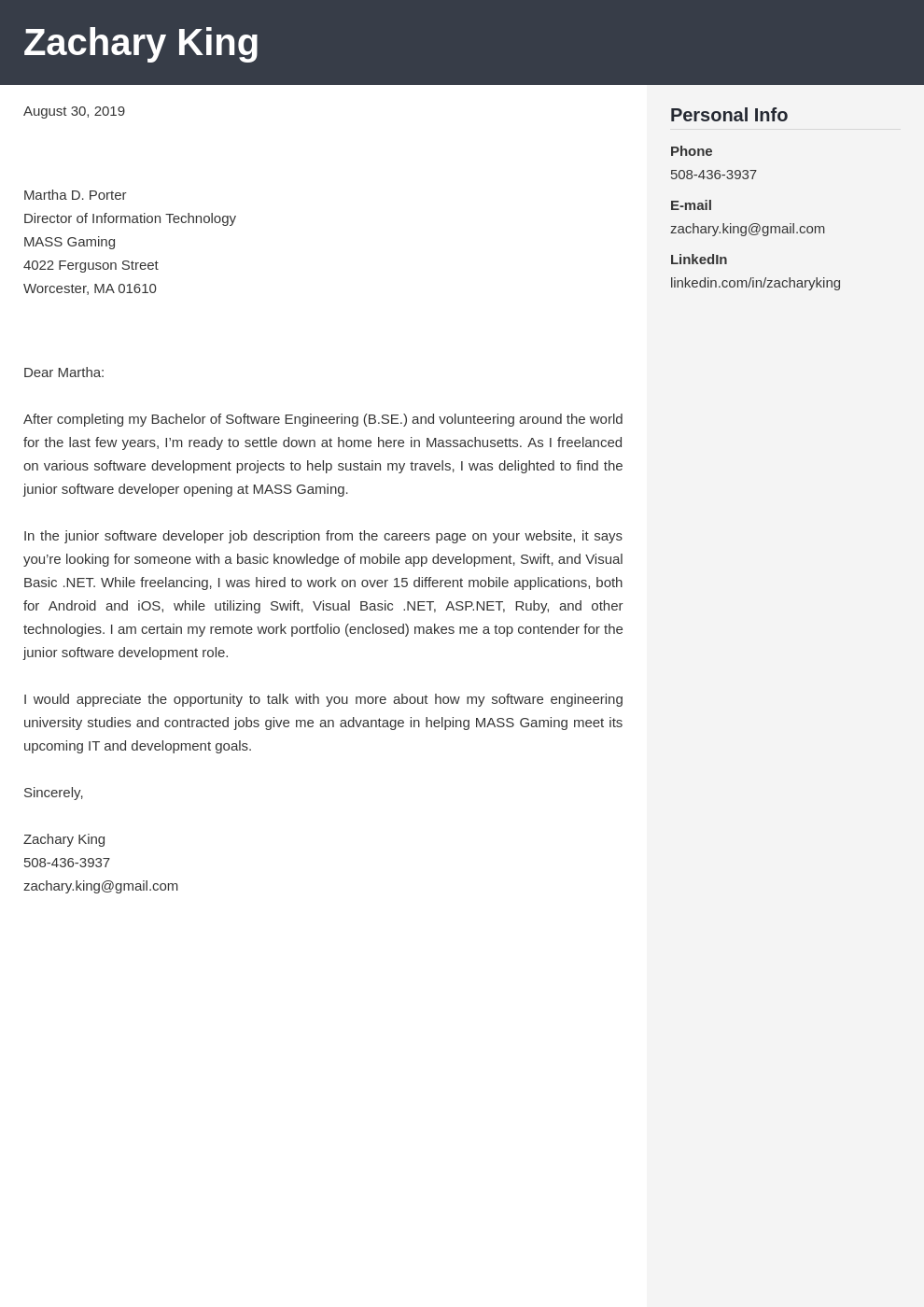 cover letter examples software engineer template cubic