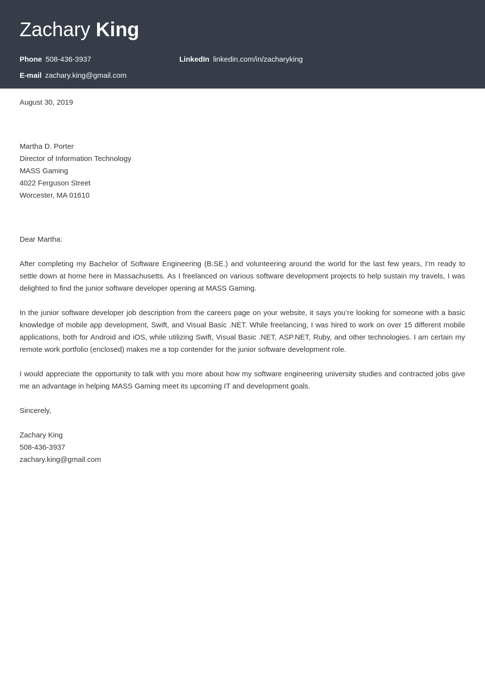 cover letter examples software engineer template diamond