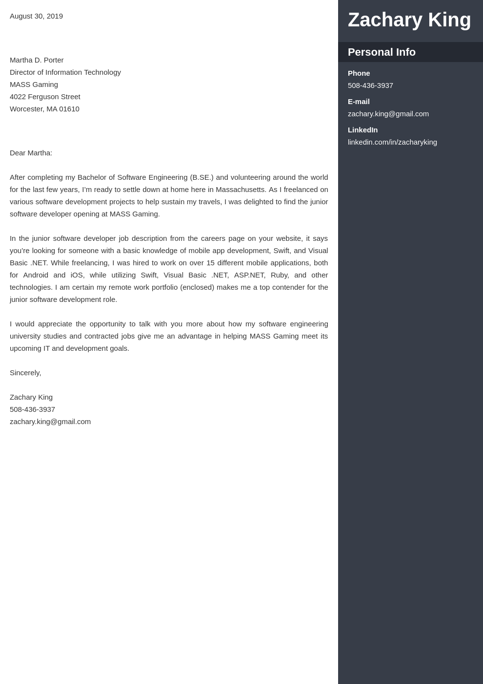 cover letter examples software engineer template enfold