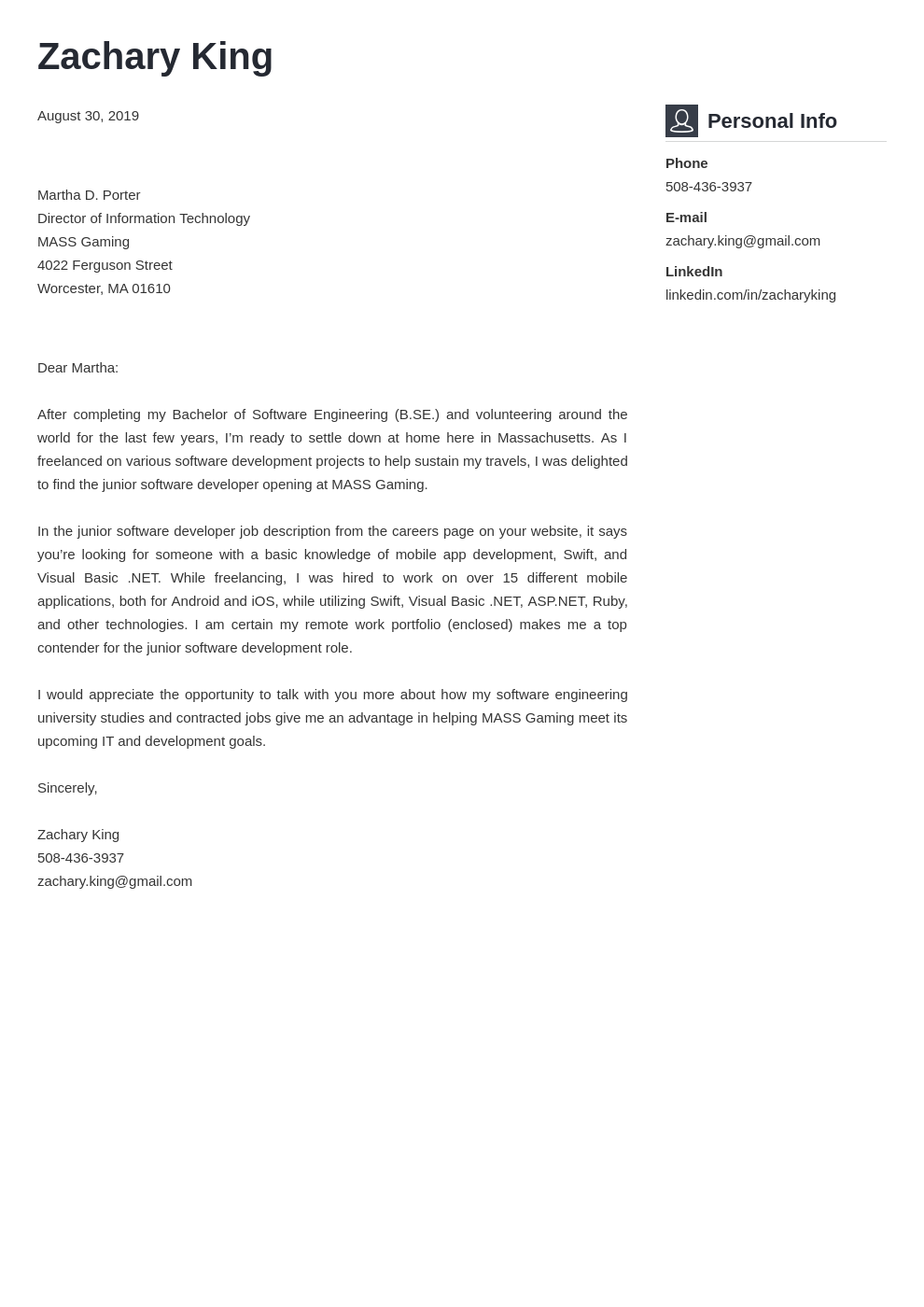 cover letter examples software engineer template vibes uk