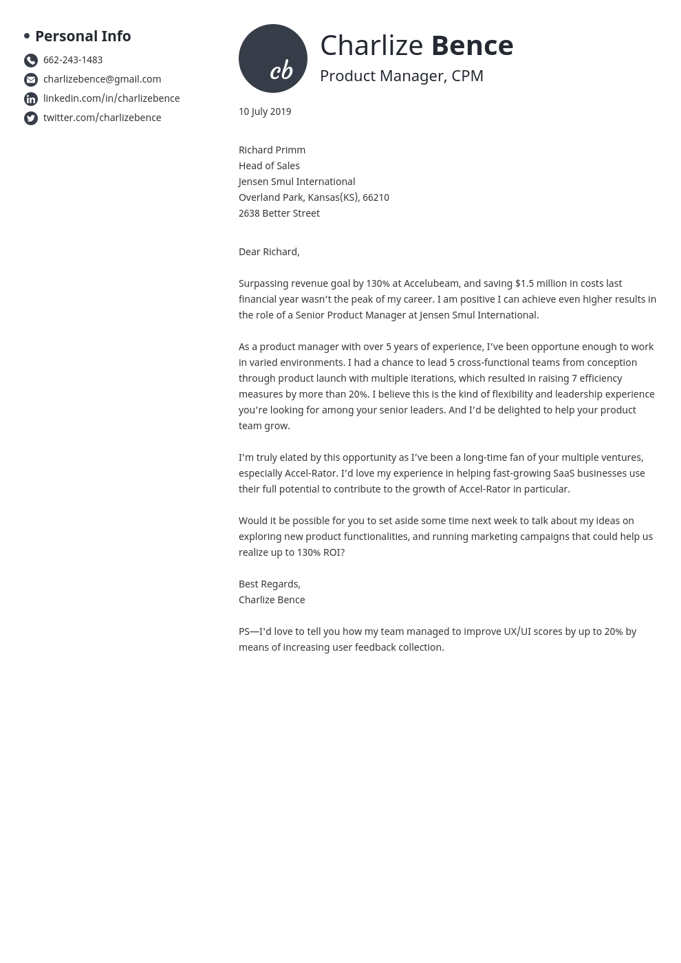 cover letter how long template initials uk