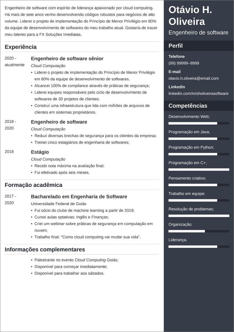 Currículo online grátis: onde fazer e modelos em PDF