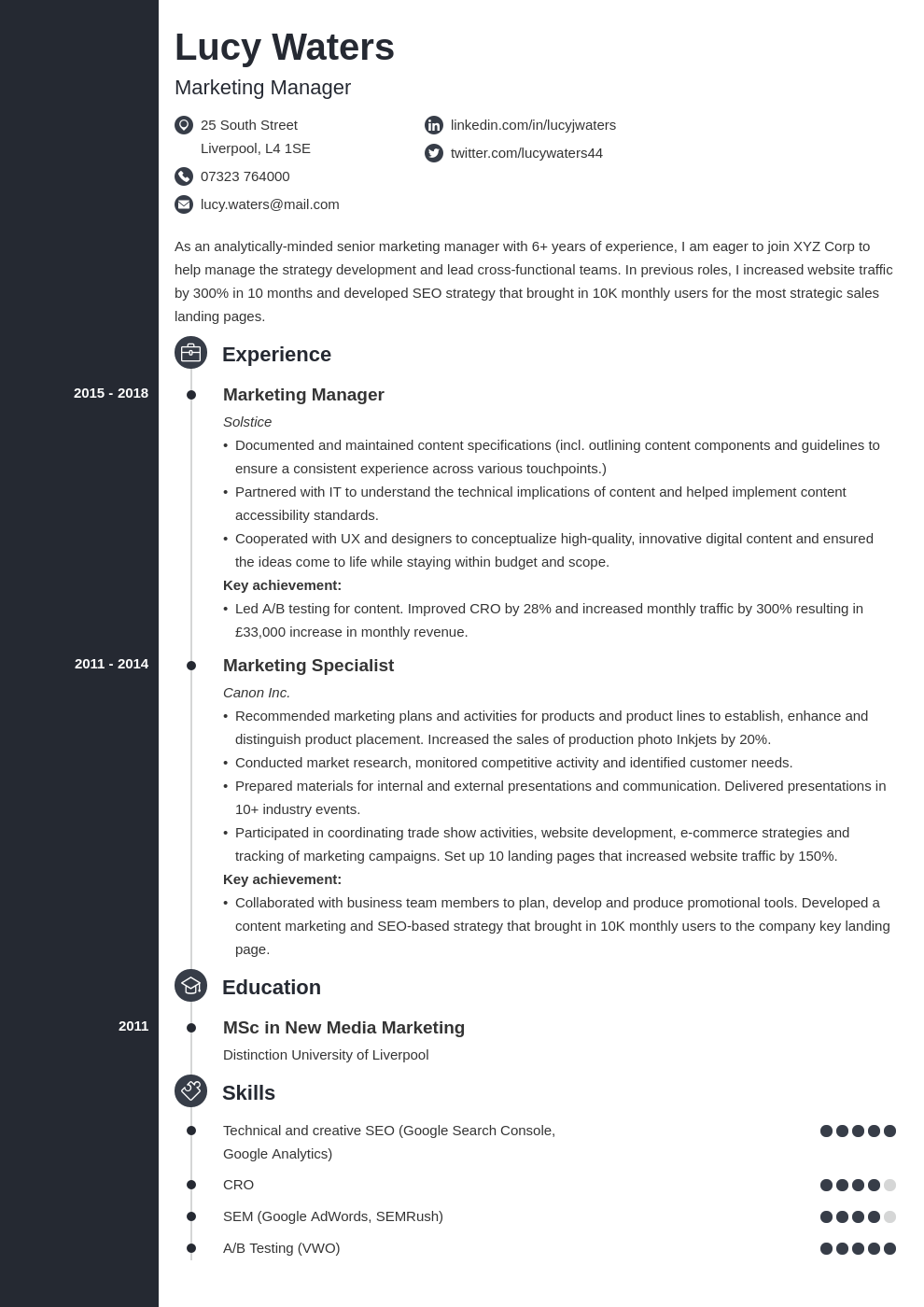 cv how to template concept