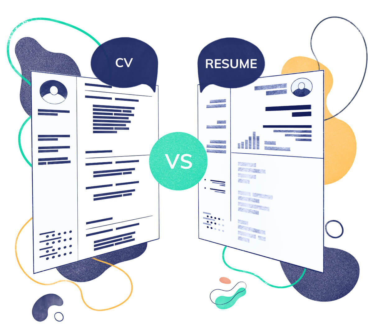 Curriculum Vitae Resume Cv Gambaran