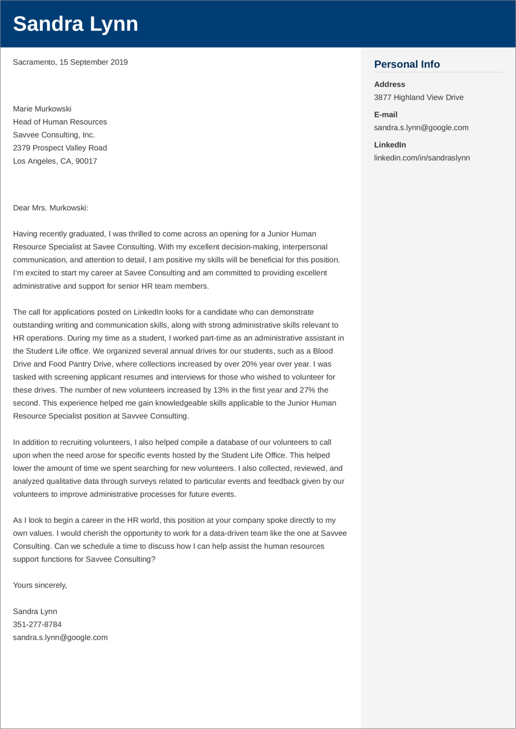 Name Dropping In A Cover Letter from cdn-images.resumelab.com
