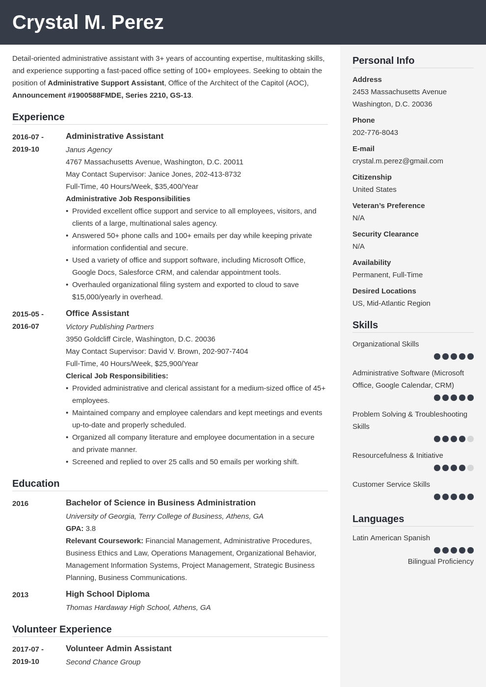 Federal Resume—Examples and 25+ Writing Tips