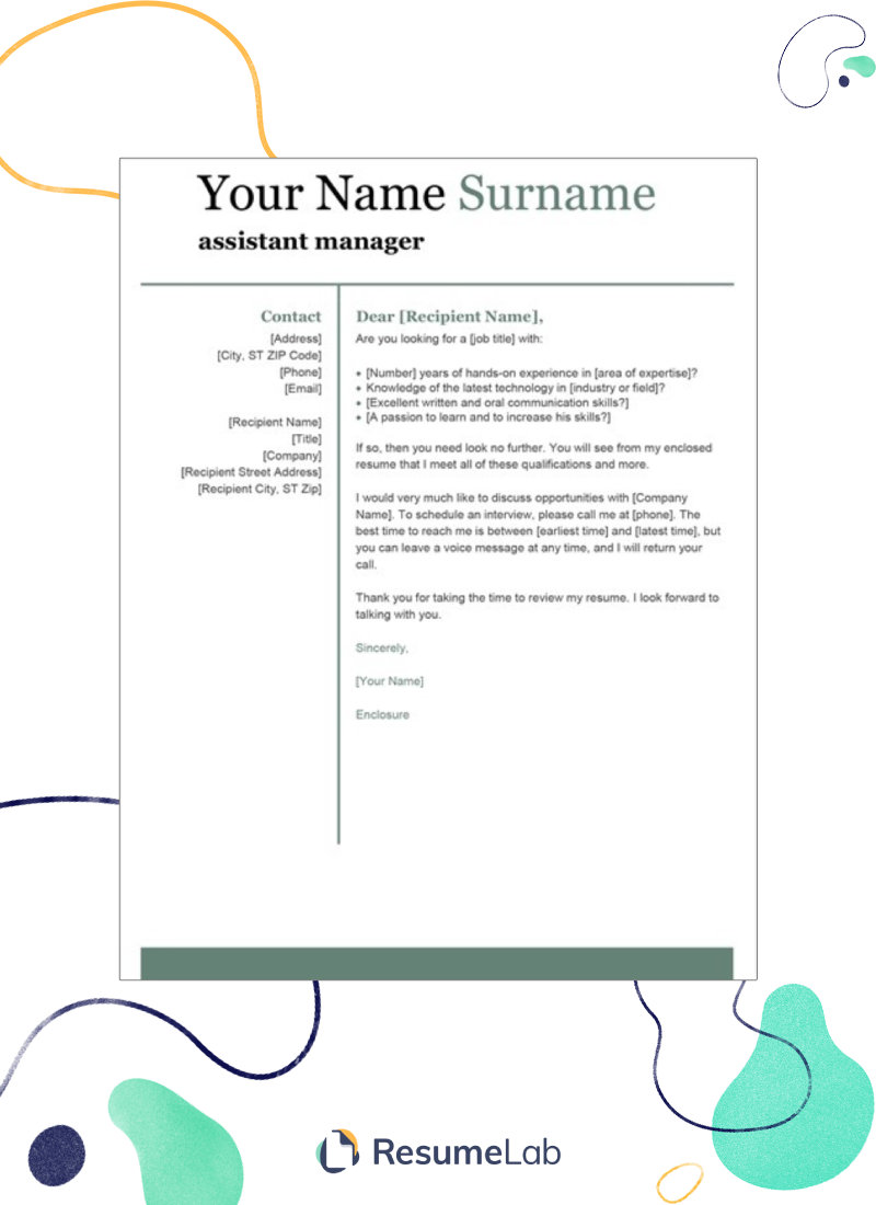 Free Word Cover Letter Templates to Download Now
