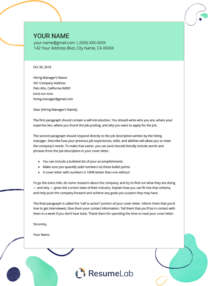 cover letter why work for the company