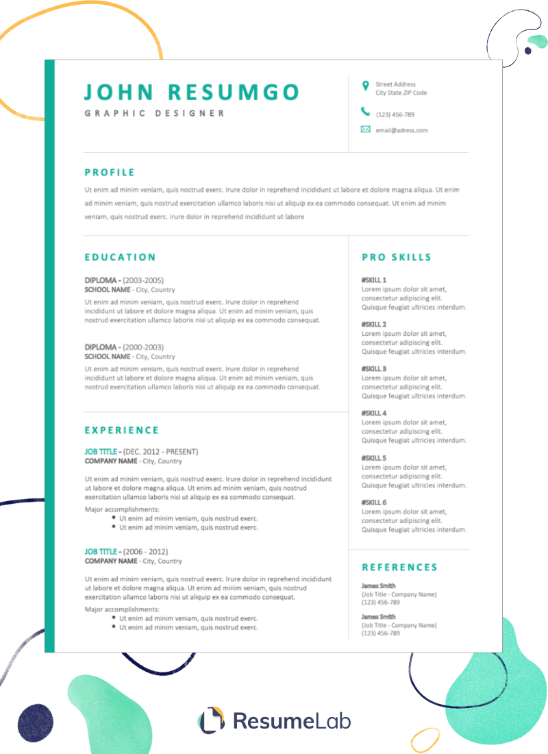 25+ Word Resume Templates (Free & Premium)