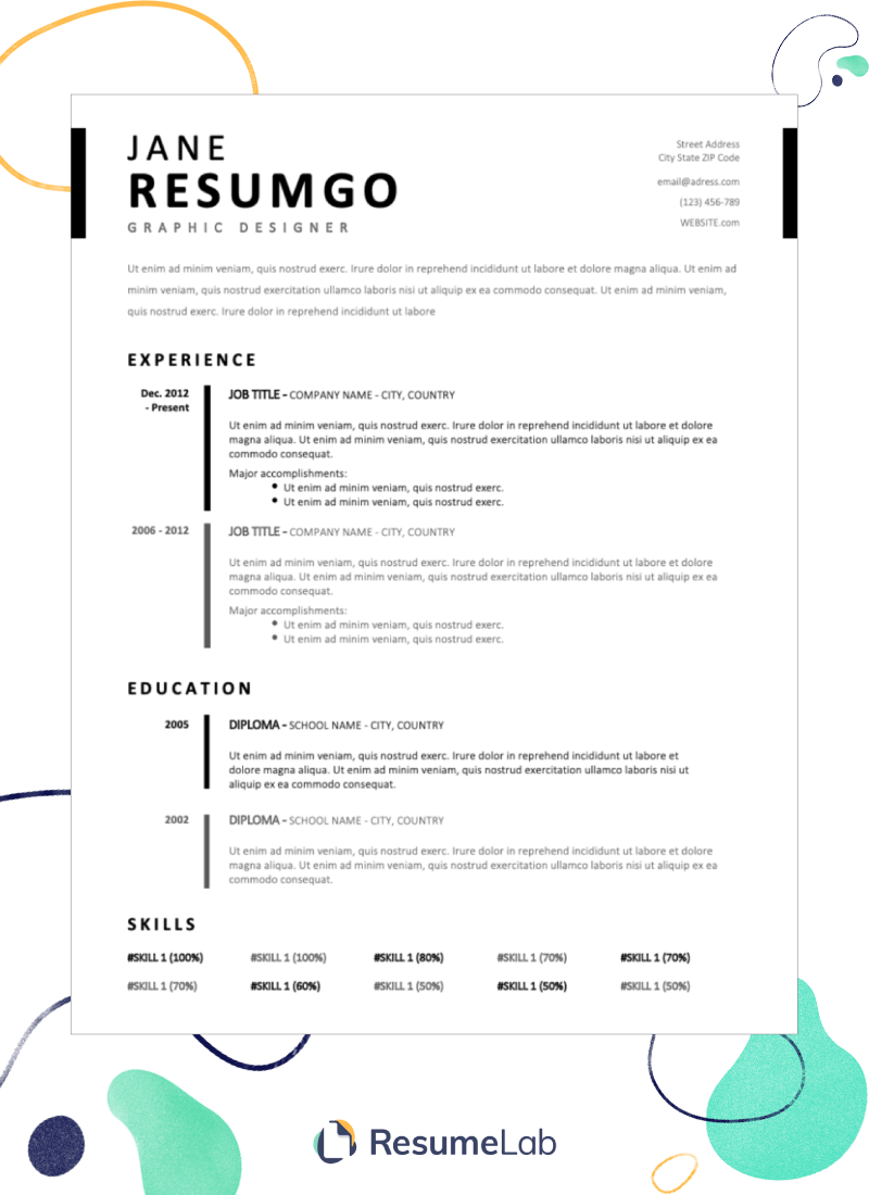 50+ Free CV Templates for Microsoft Word (Download Now)