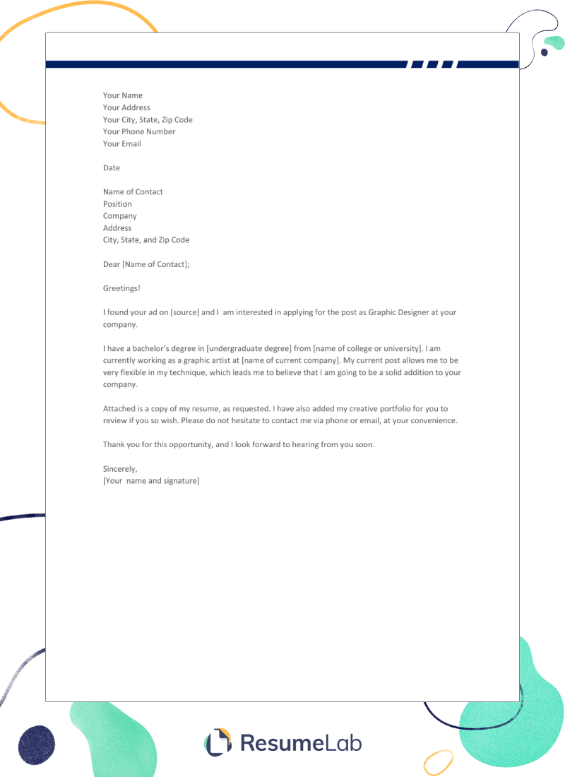 google docs cover letter template free