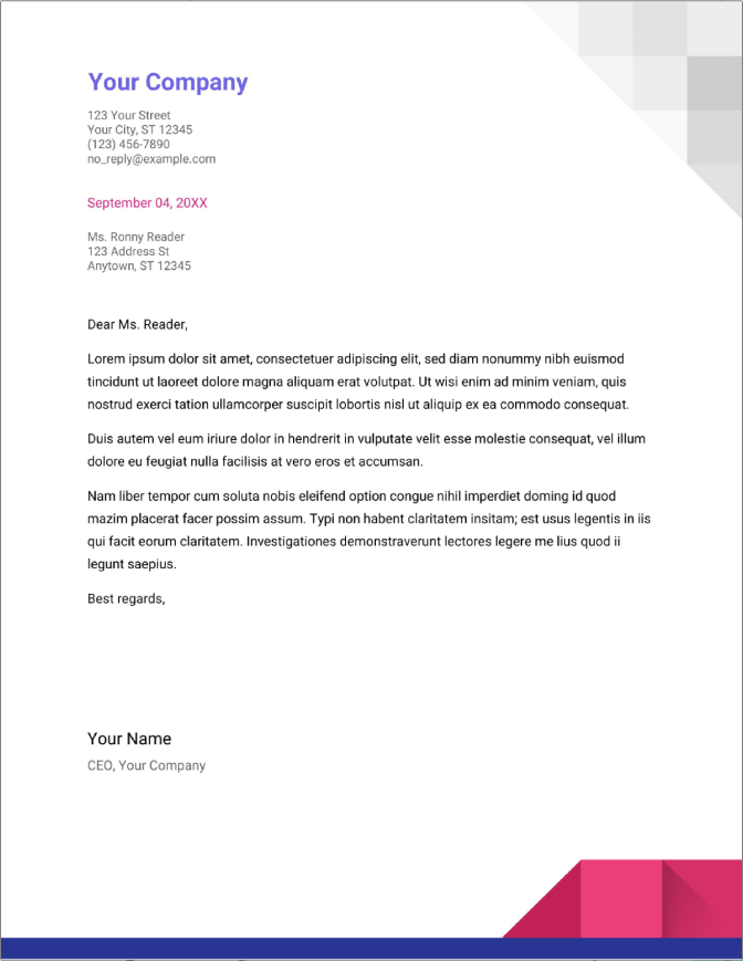 25 Free Cover Letter Templates For Google Docs