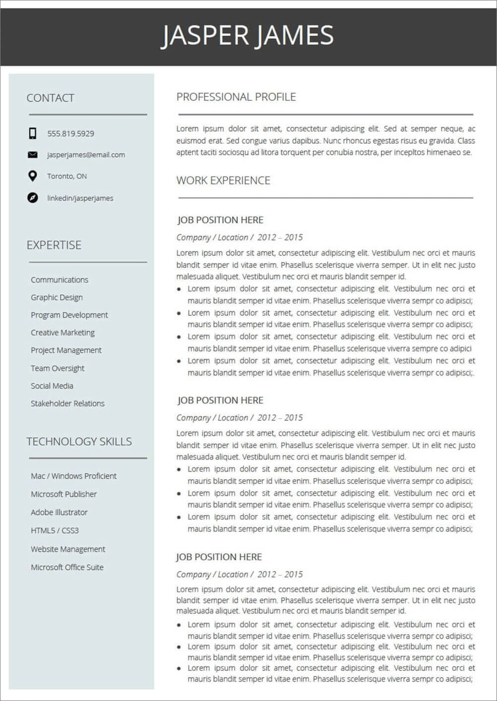 downloadable resume templates for google docs