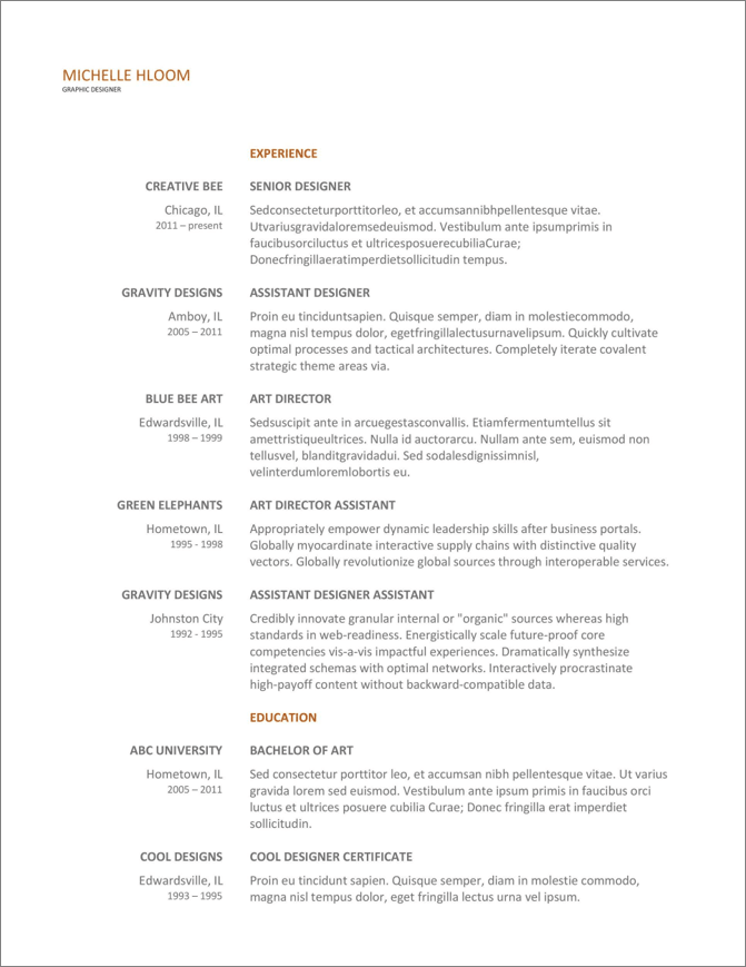 Resume Template Downloads from cdn-images.resumelab.com