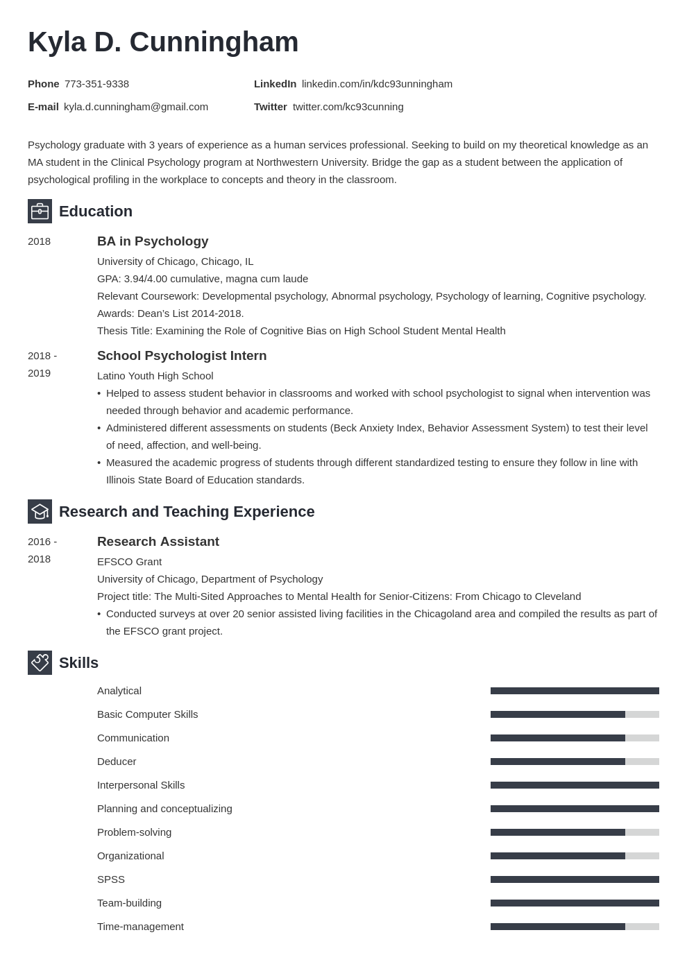 graduate school template newcast