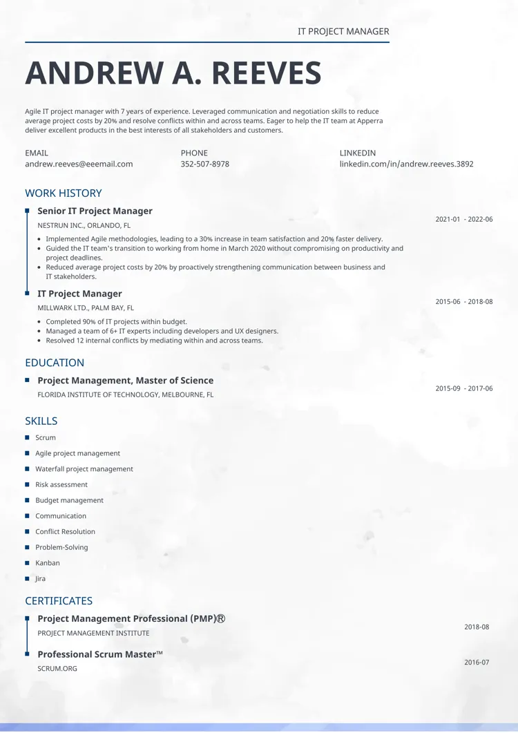 LaTeX resume alternative - Ceramica