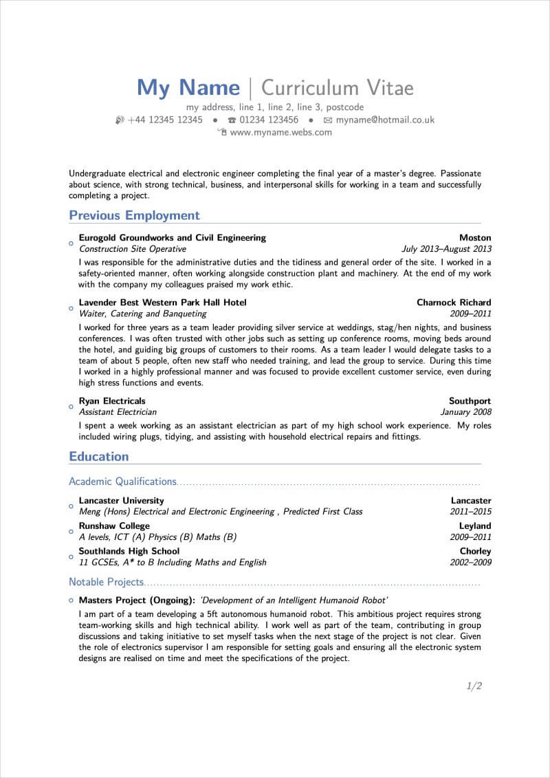 resume examples india format   30