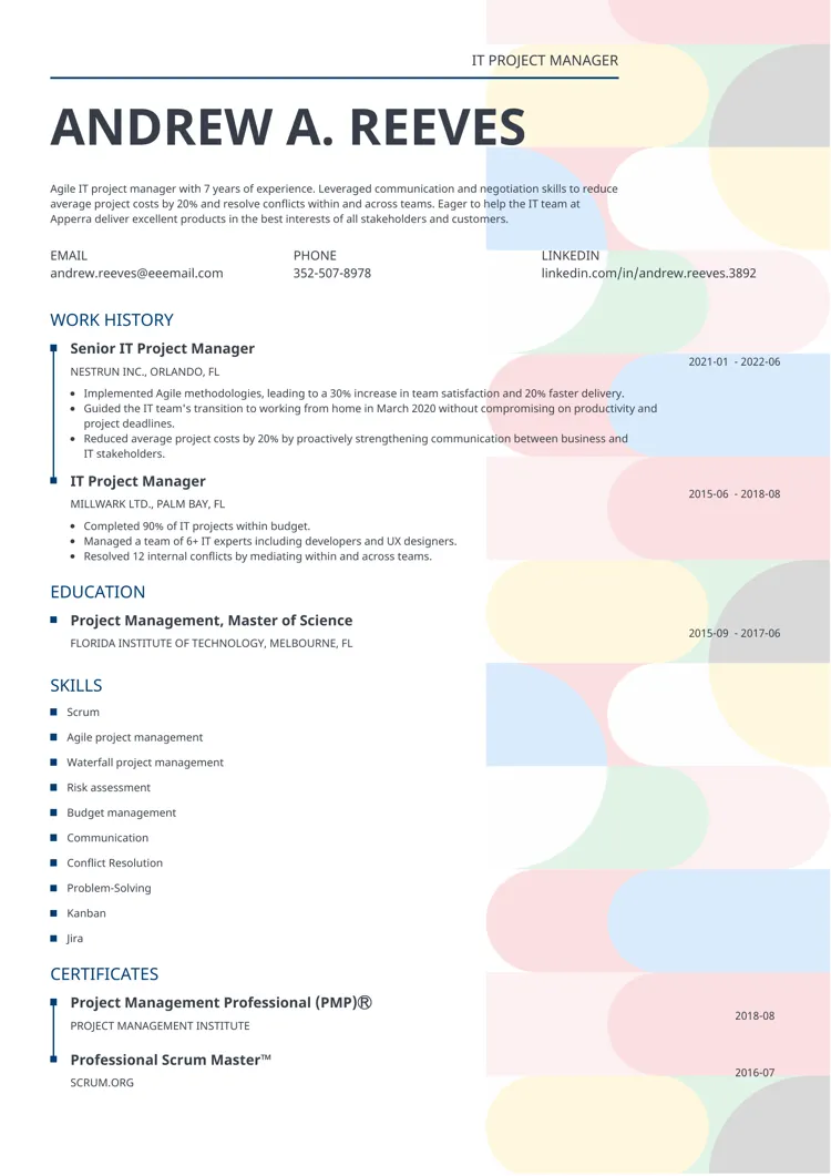 LaTeX resume alternative - Spectra