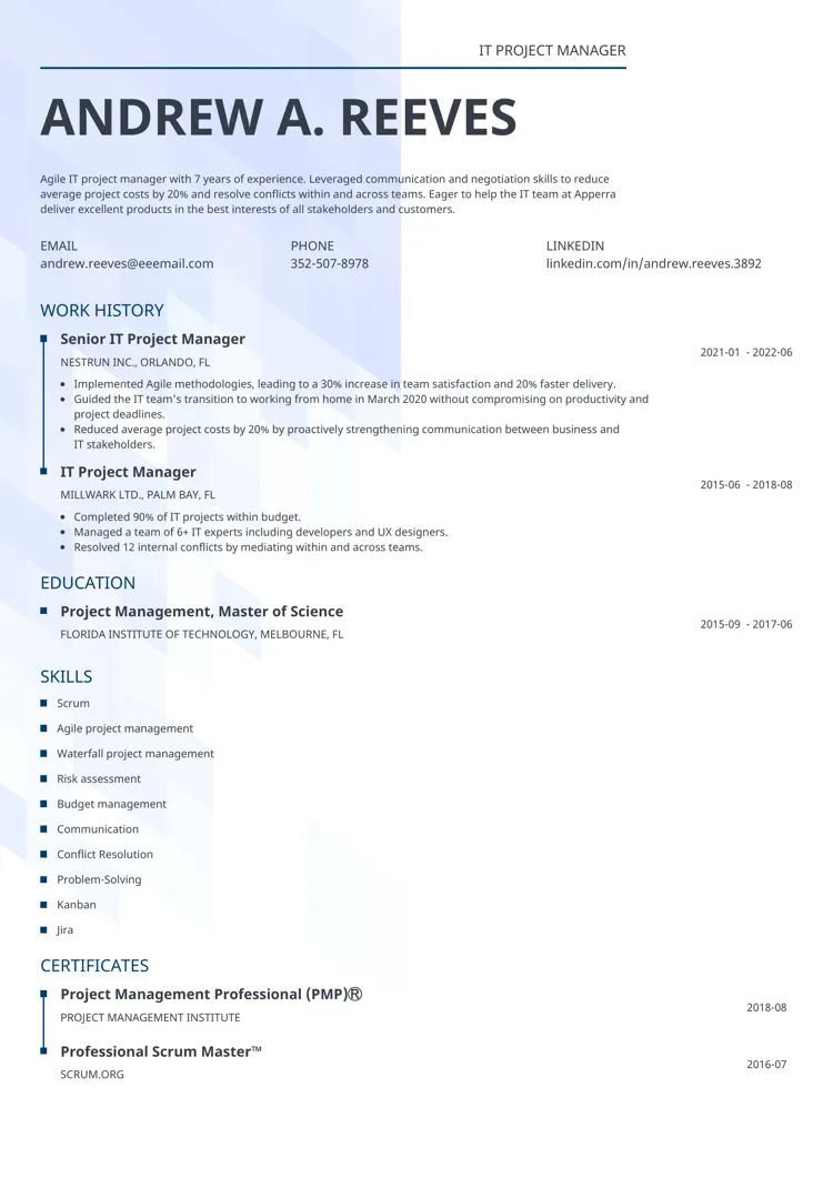 LaTeX resume alternative - Synergy