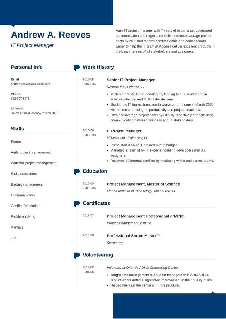 how to make a resume in latex