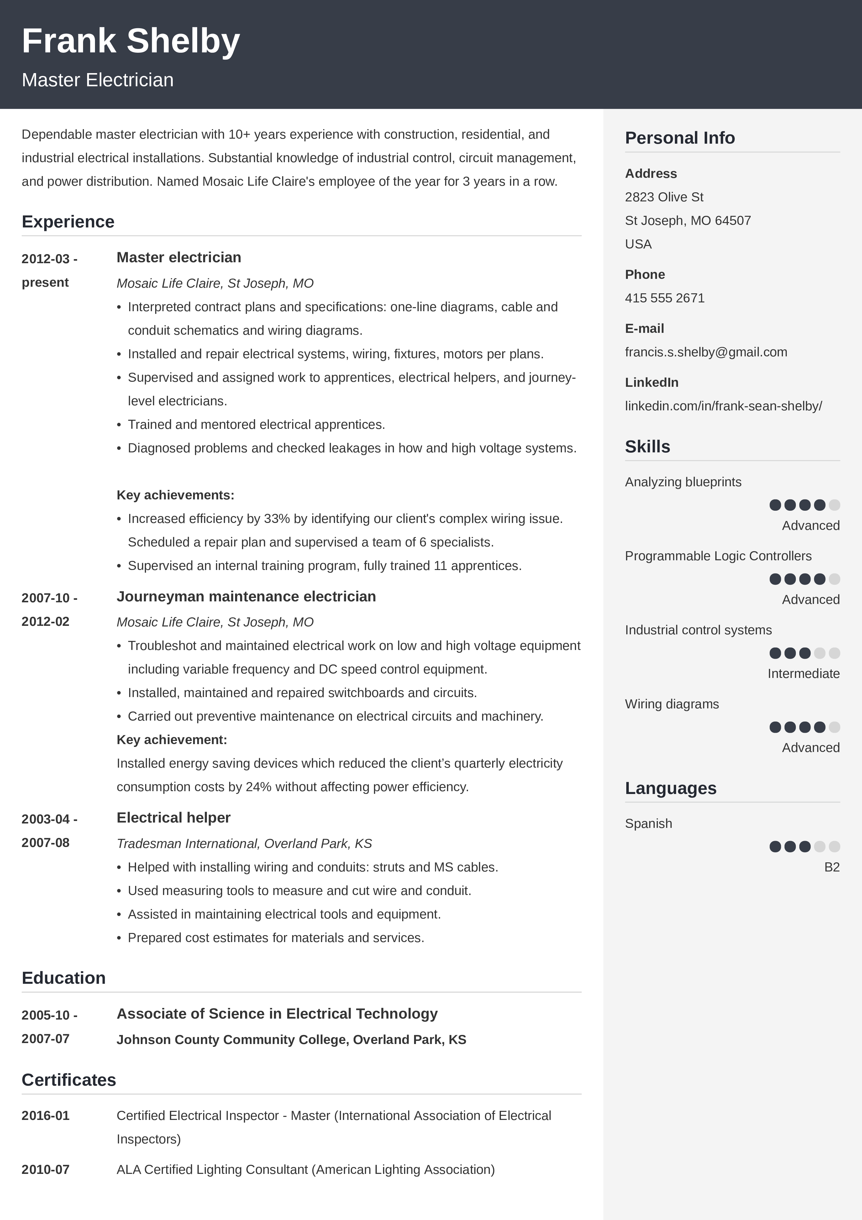 Resume Layouts Best Examples For 2024 Writing Tips 