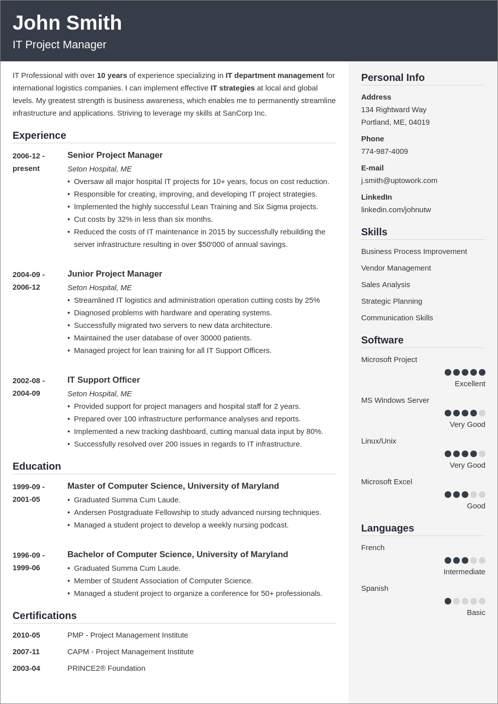 Best CV Layout For The UK In 2024 How To Layout A CV 