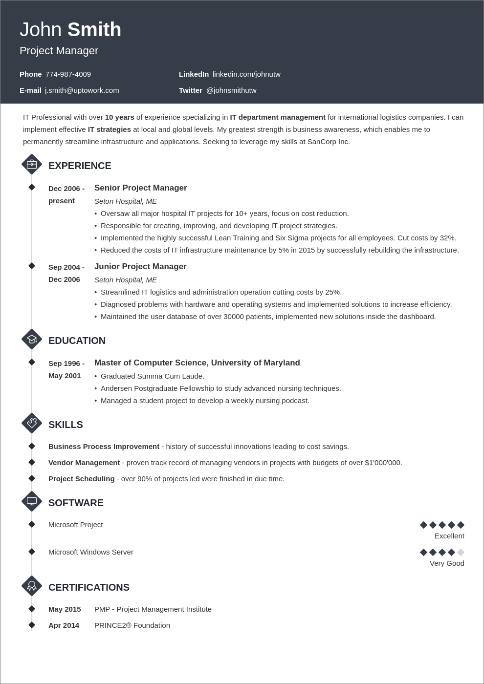 one-column-resume-template-word