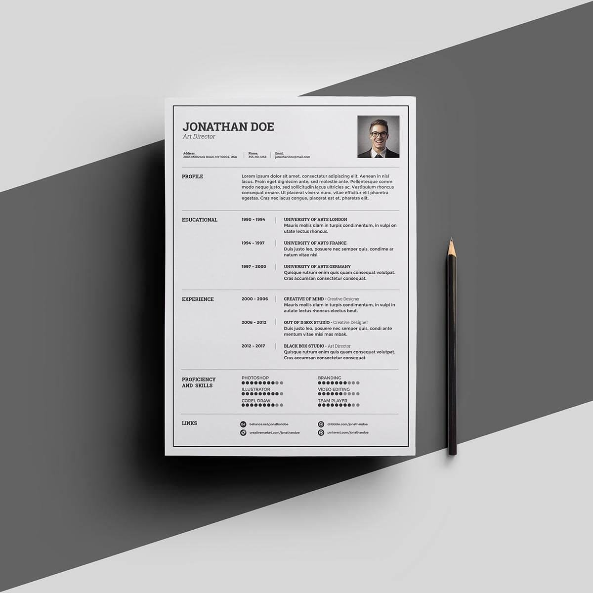 One Page Cv Format from cdn-images.resumelab.com