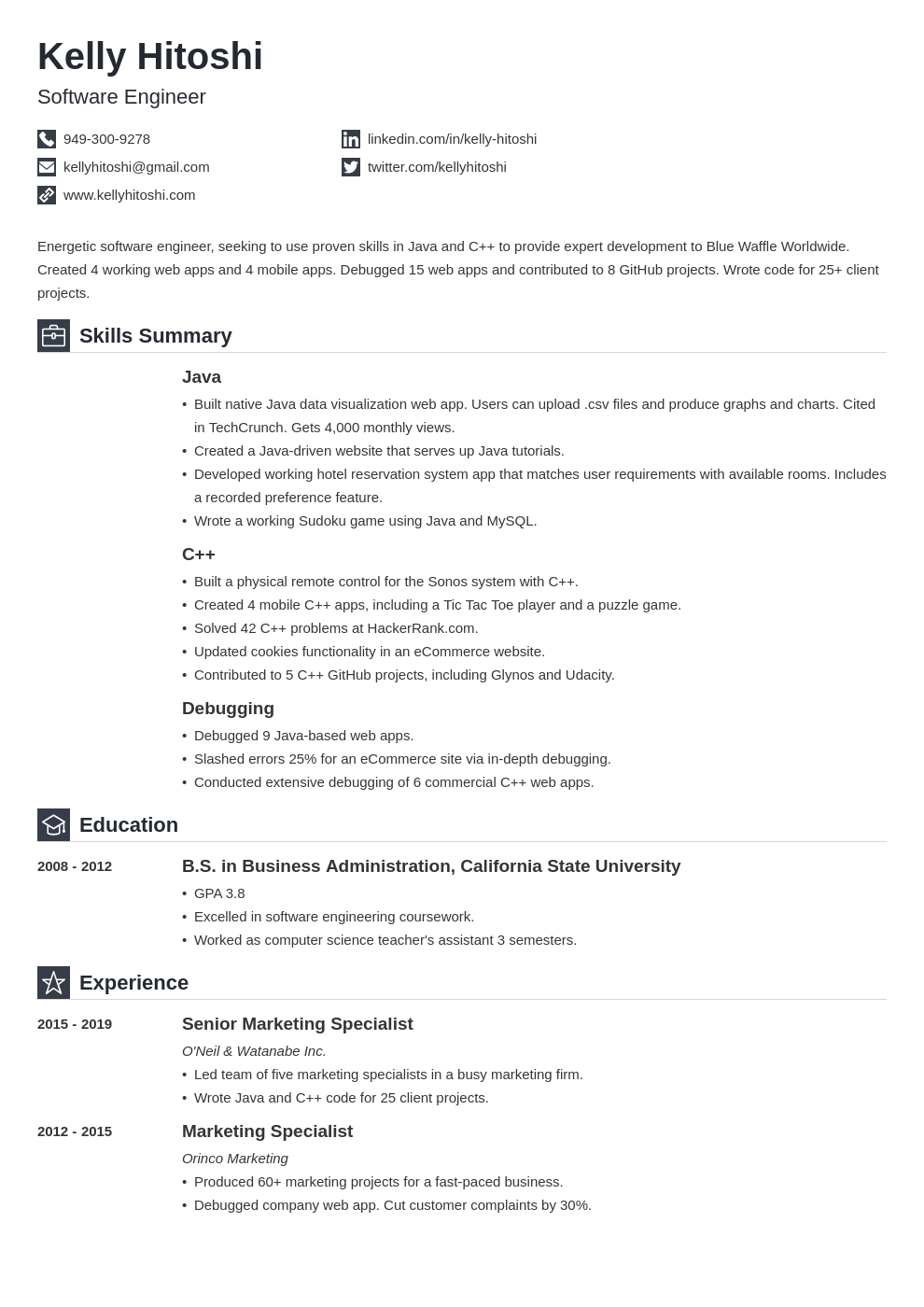 Career Change CV Example Tips Samples 