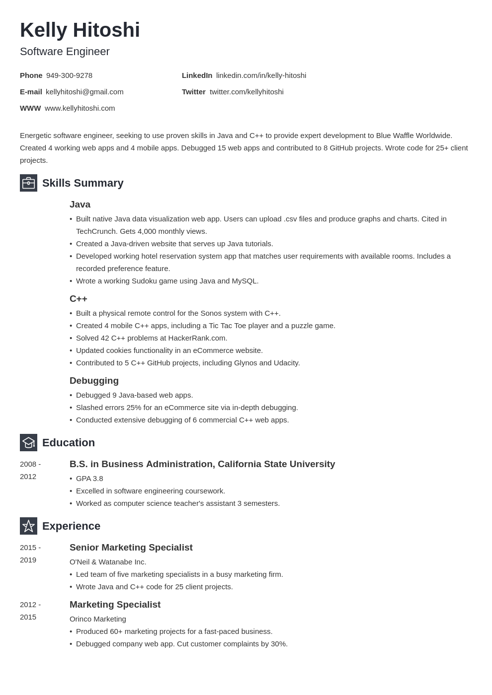 Career Change Resume Examples For 2024 Templates Tips 