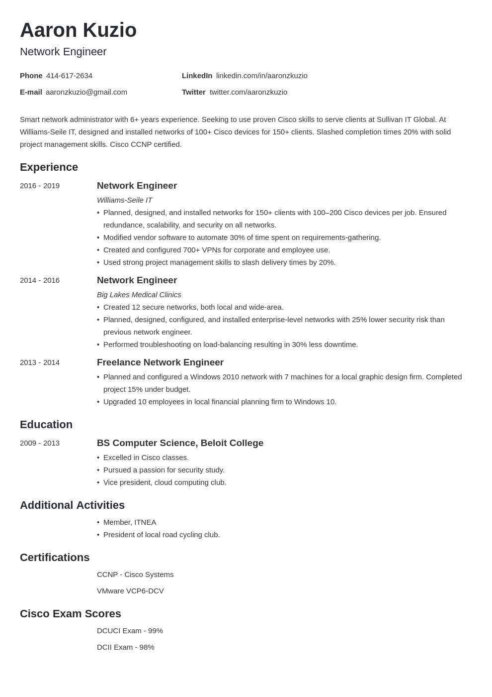 resume certifications template minimo