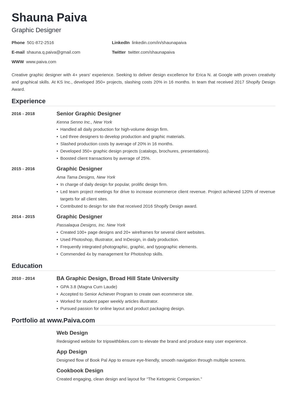 resume look template nanica