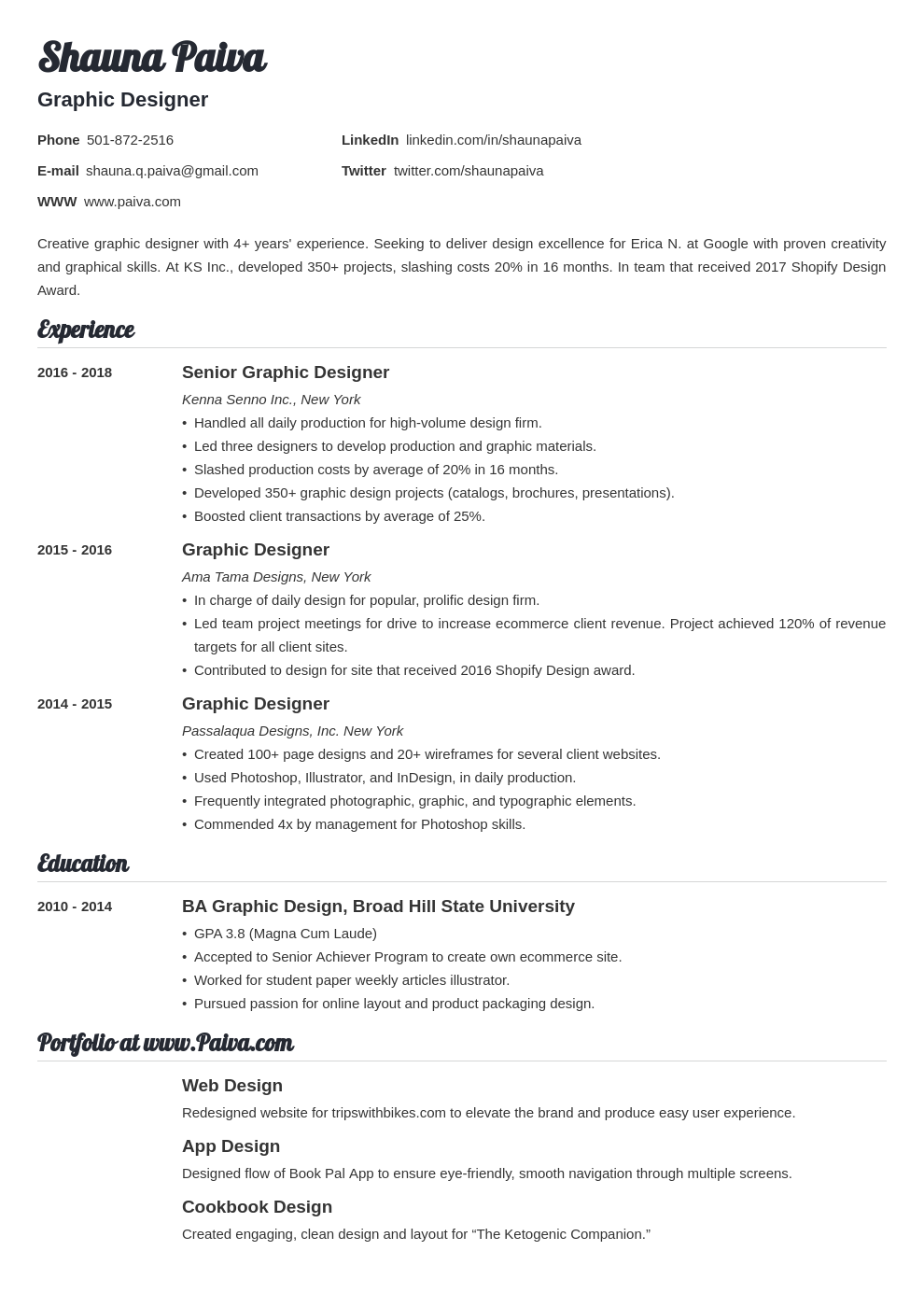 resume look template valera uk