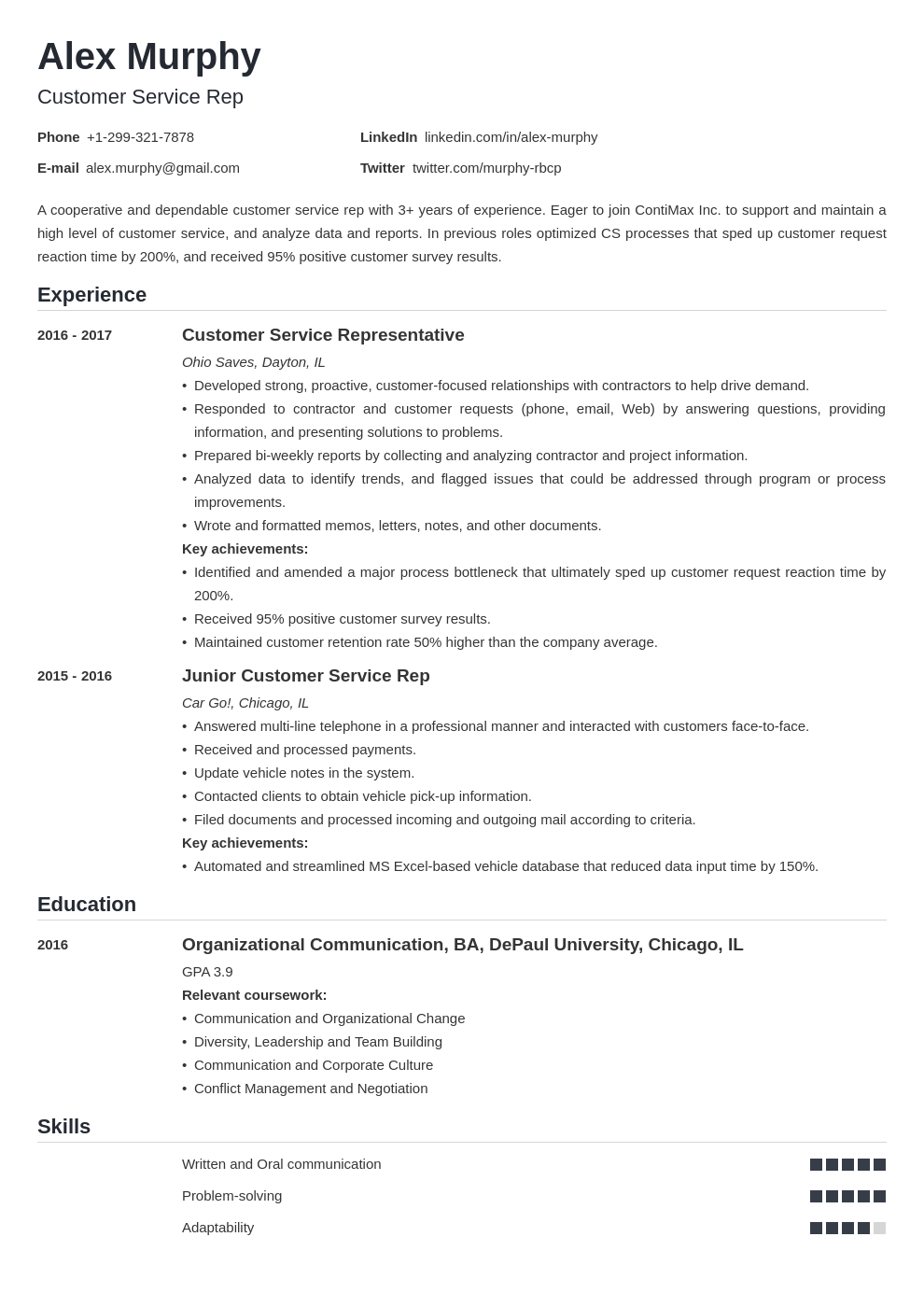 relevant coursework licenses