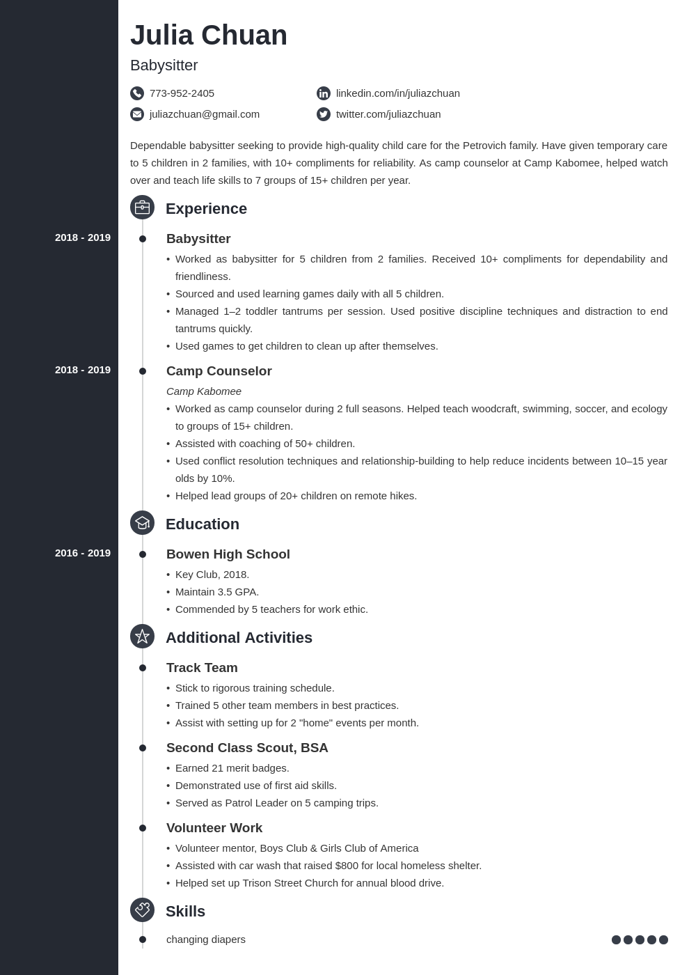 How To List Volunteer Experience On A Resume In 2024