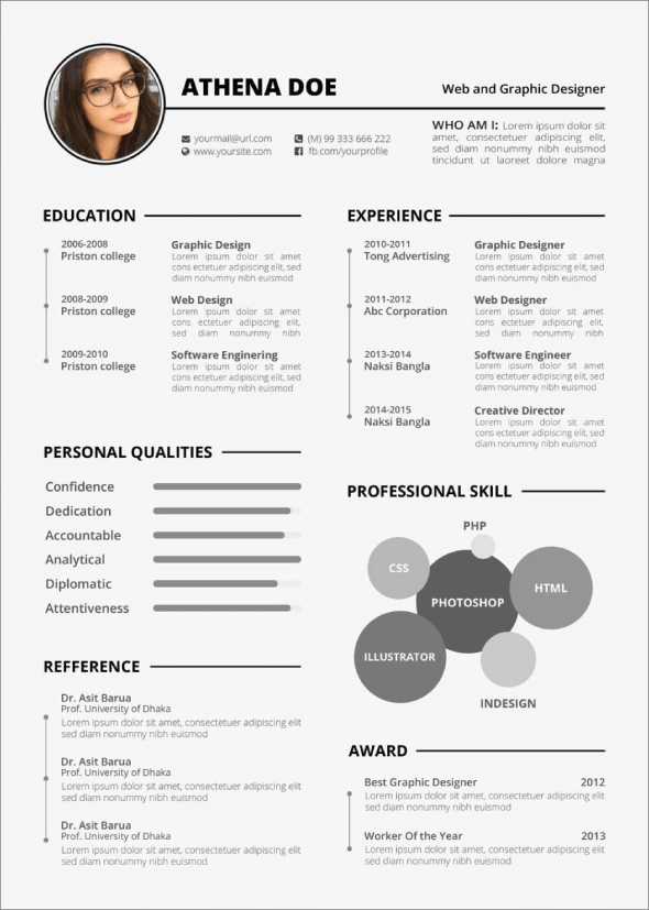 50+ Free Cv Templates For Microsoft Word (download Now)