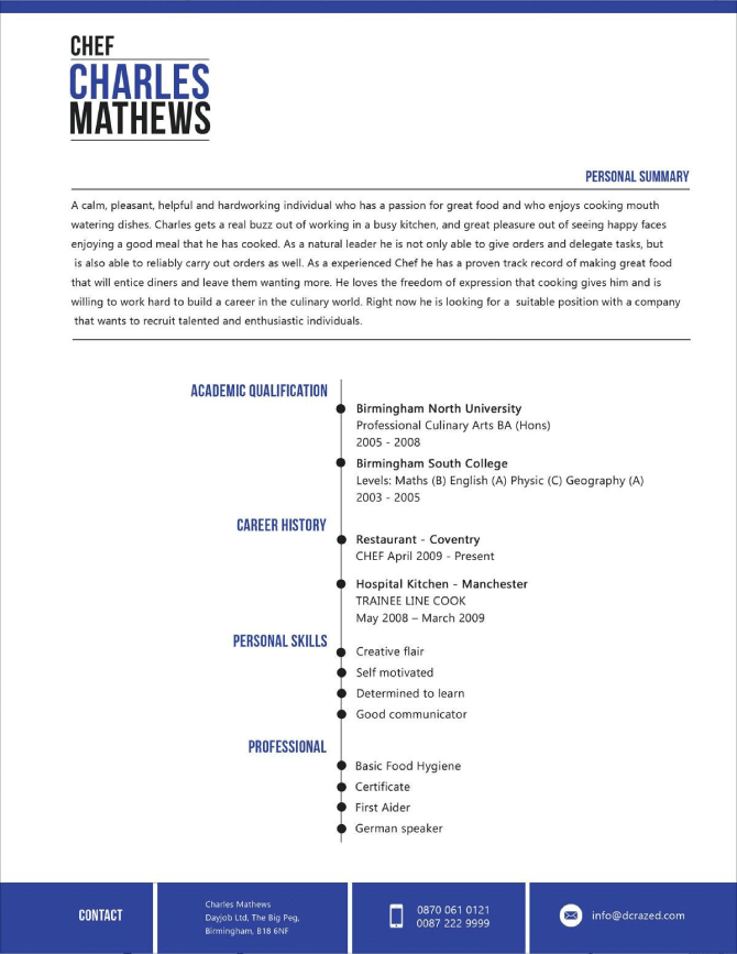 50 Free Microsoft Word Resume Templates To Download