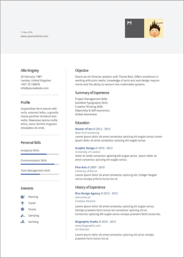 50 Free Microsoft Word Resume Templates To Download