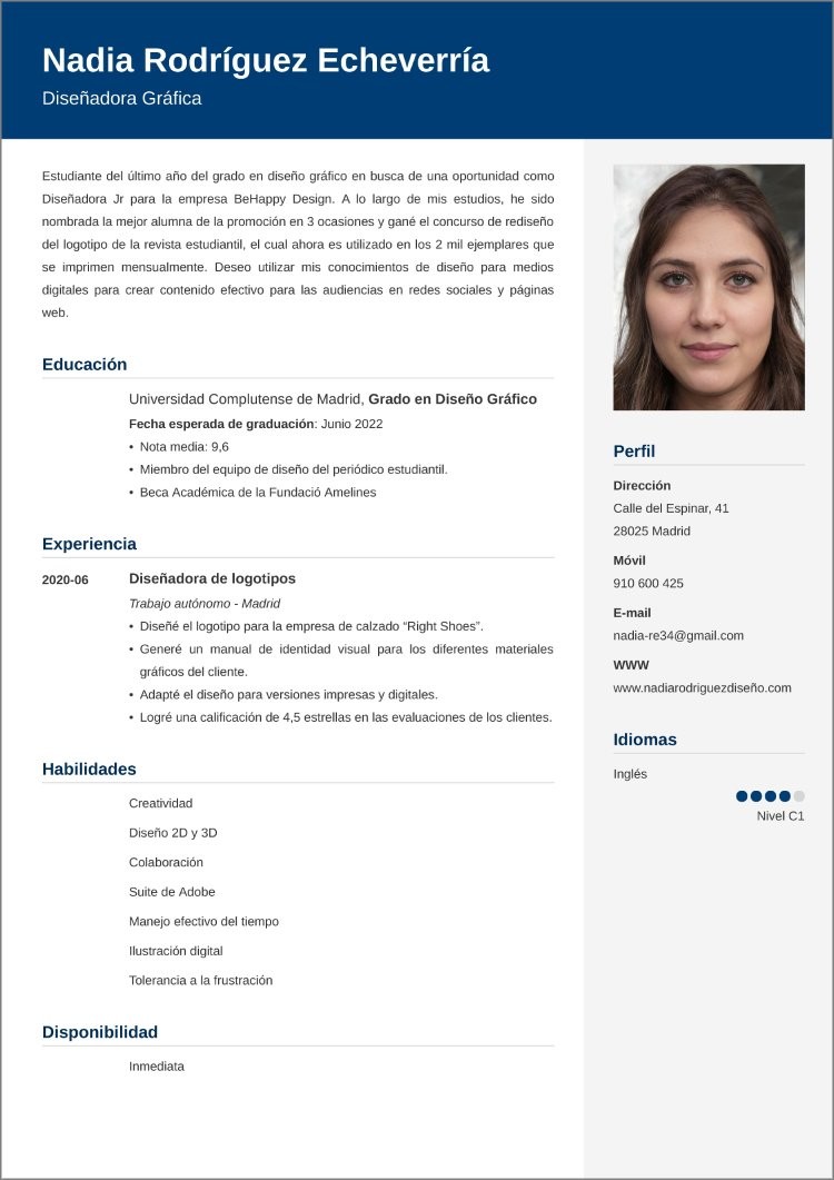 Curr culum Sin Experiencia Ejemplos Y Gu a Completa Curr culum Sin Experiencia Ejemplos Y Gu a Completa