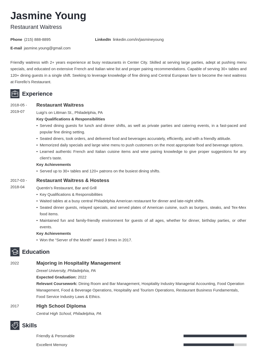 Sample Resume For Teenager First Job - Resume Examples ...