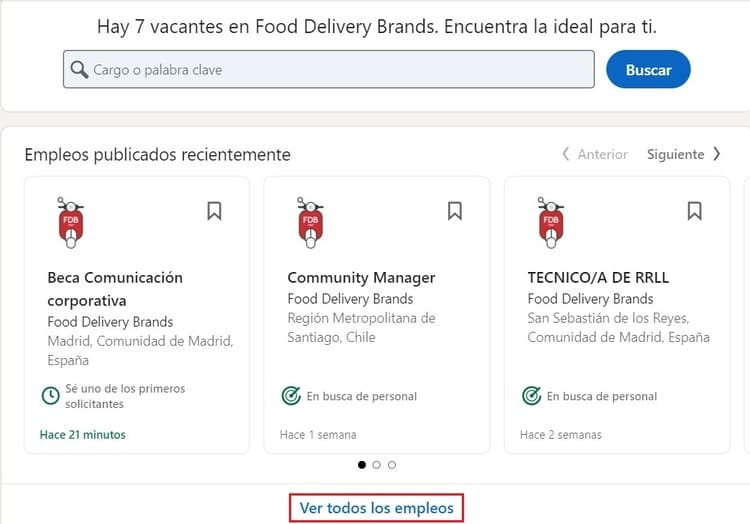 Currículum para Telepizza - Ver todos los empleos en LinkedIn