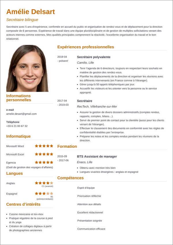 CV template Simple