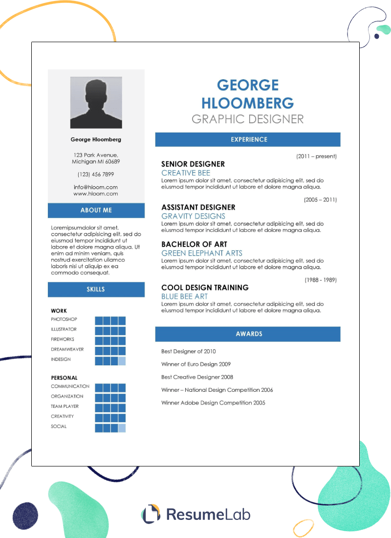 google document template resume