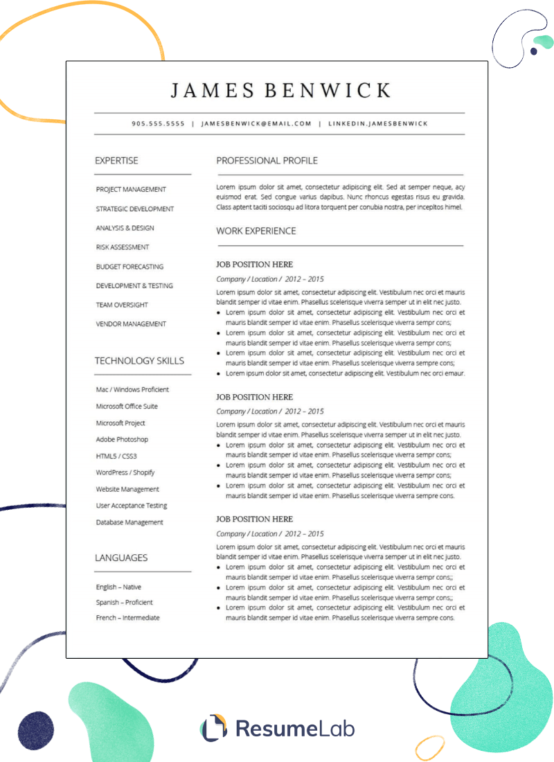 Google Docs CV Templates To Download for Free in 2023