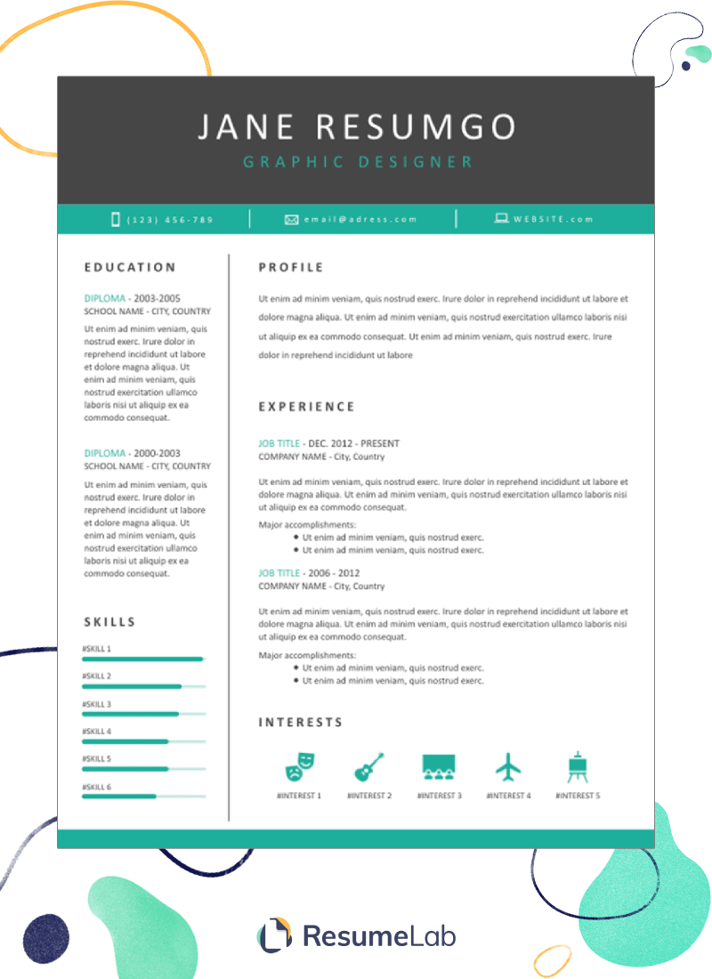 resume templates for google docs free