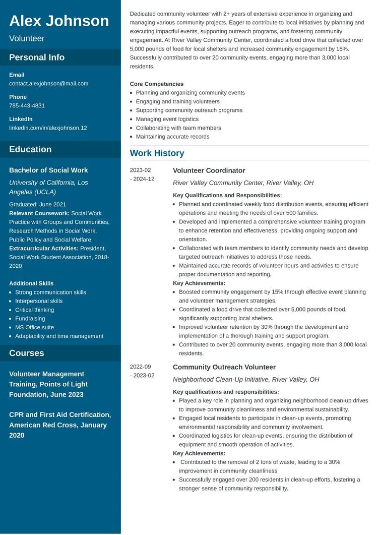 how-to-write-a-volunteer-resume-example-template-tips